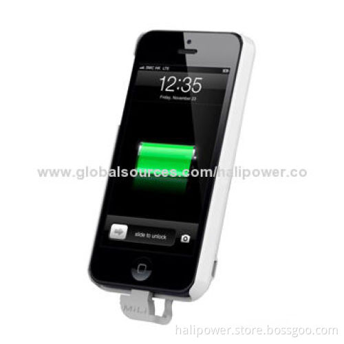 Power Charger Case for iPhone 5/5S with 2,200mAh Capacity
